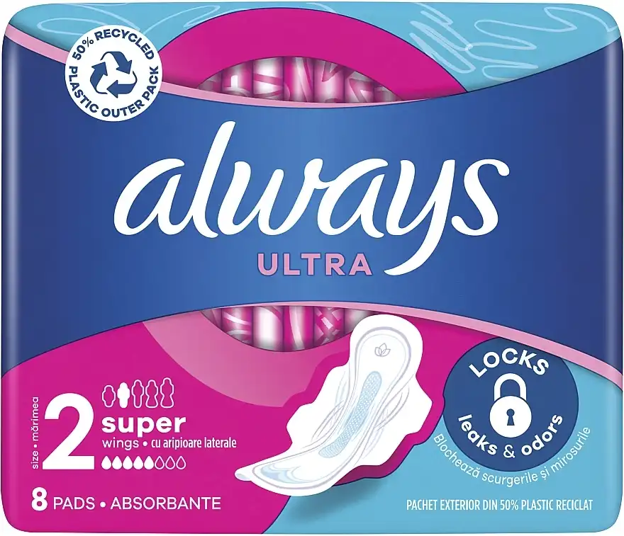 Always ultra ulošci S2, 8 komada