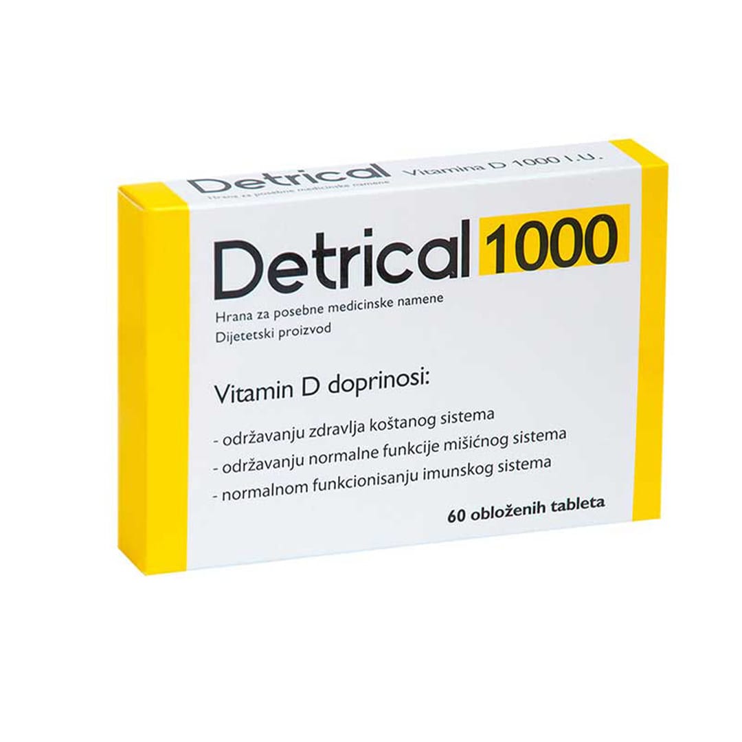DETRICAL 1000ij 60 tableta