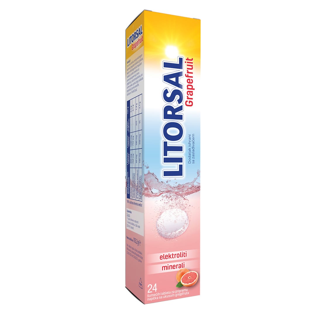 Litorsal 24 šumeće tablete grapefruit