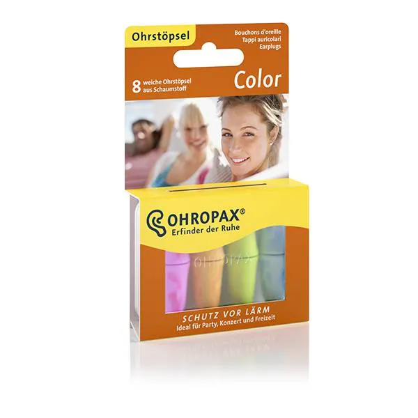 OHROPAX COLOR ČEPOVI ZA UŠI 8komada