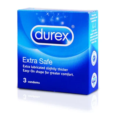 Durex Extra safe prezervativi, 3 komada