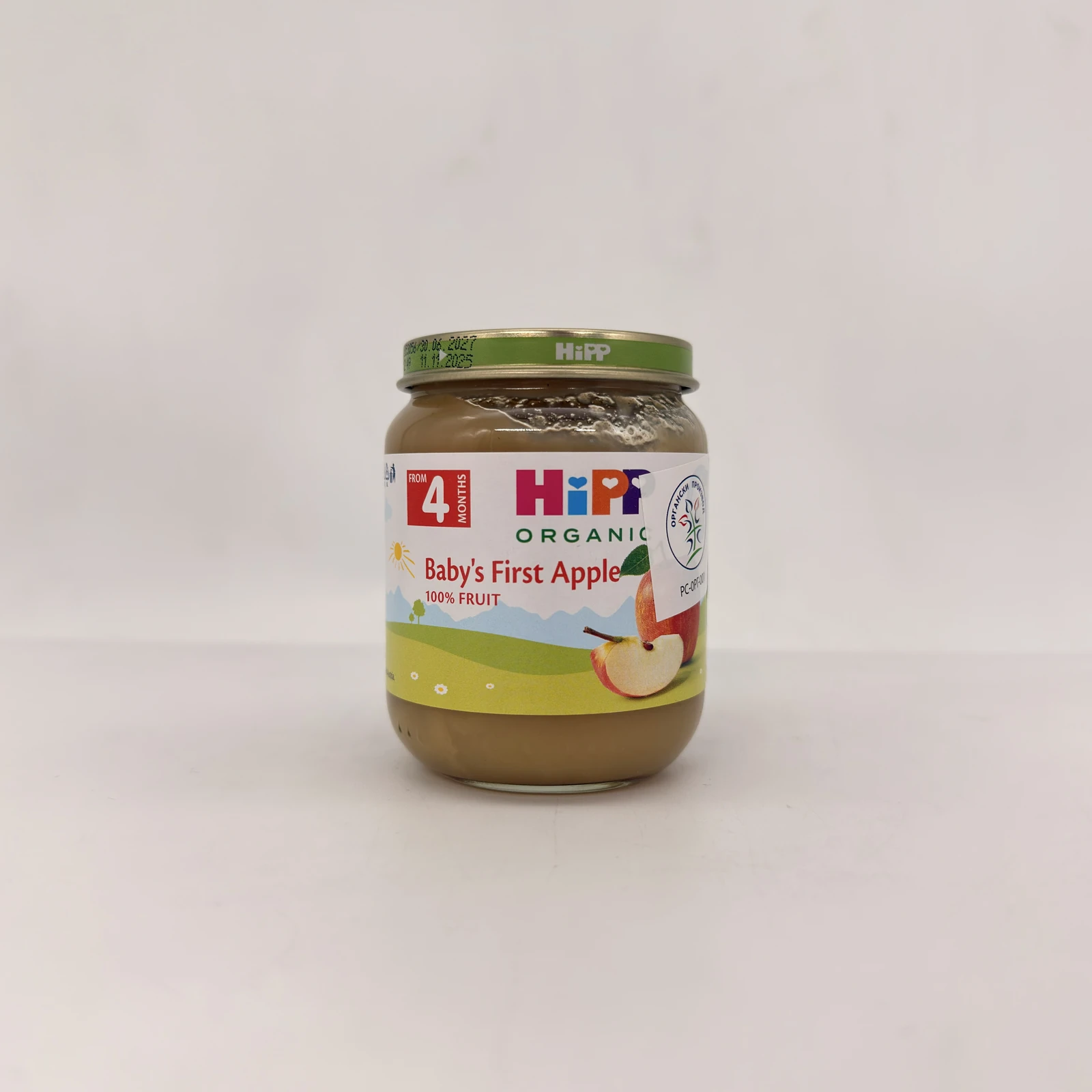 HIPP KAS.JABUKA BEBI 125G 4+
