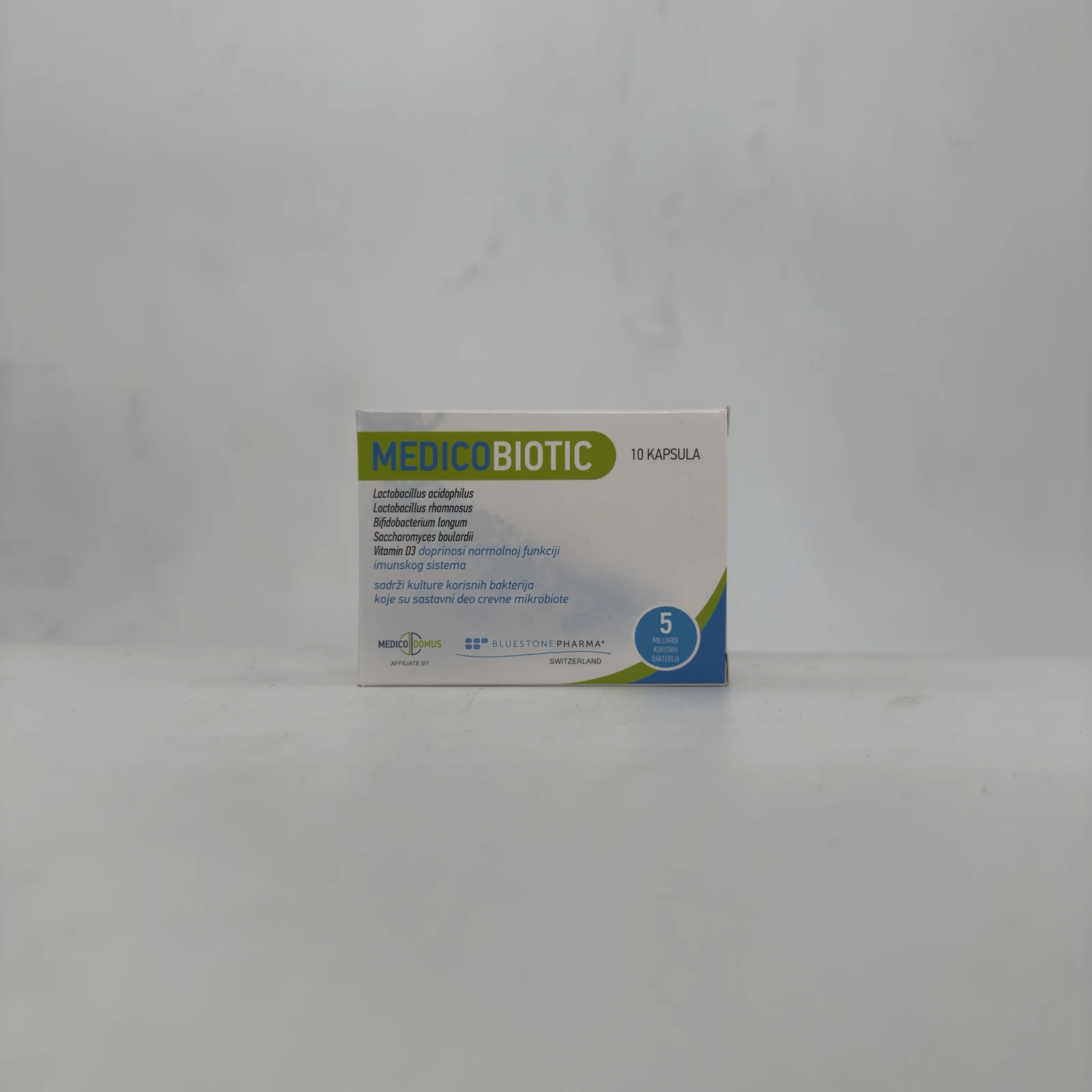 MEDICOBIOTIC CPS.10X500MG