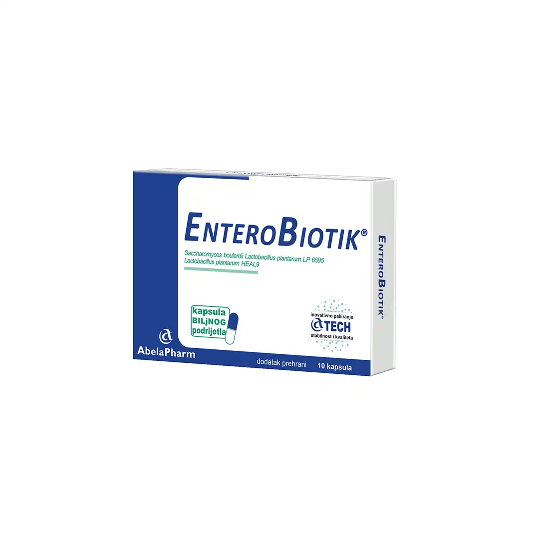 Probiotik EnteroBiotik, 10 kapsula