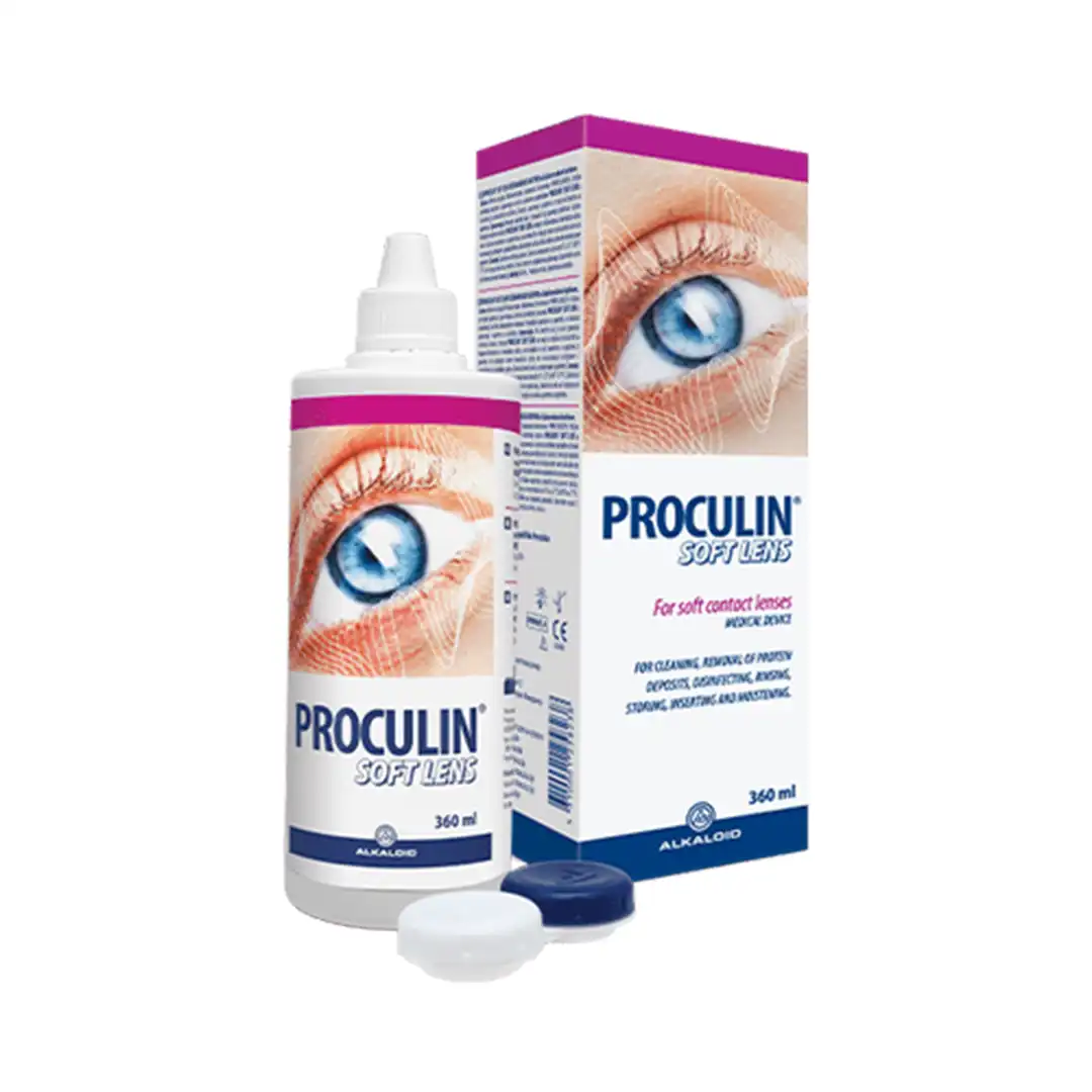 Proculin Soft Lens rastvor za sve vrste sočiva 360ml