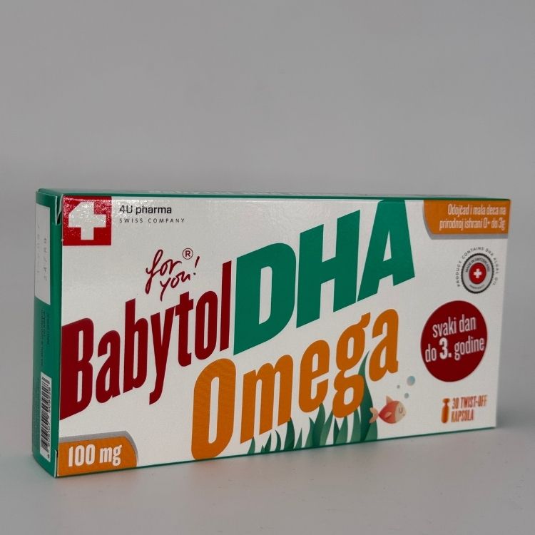 BABYTOL DHA OMEGA TWIST OFF 30 kapsula