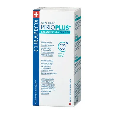 CURAPROX TEČNOST ZA ISPIRANJE USTA PERIOPLUS BALANCE CHX 0.05 200ml