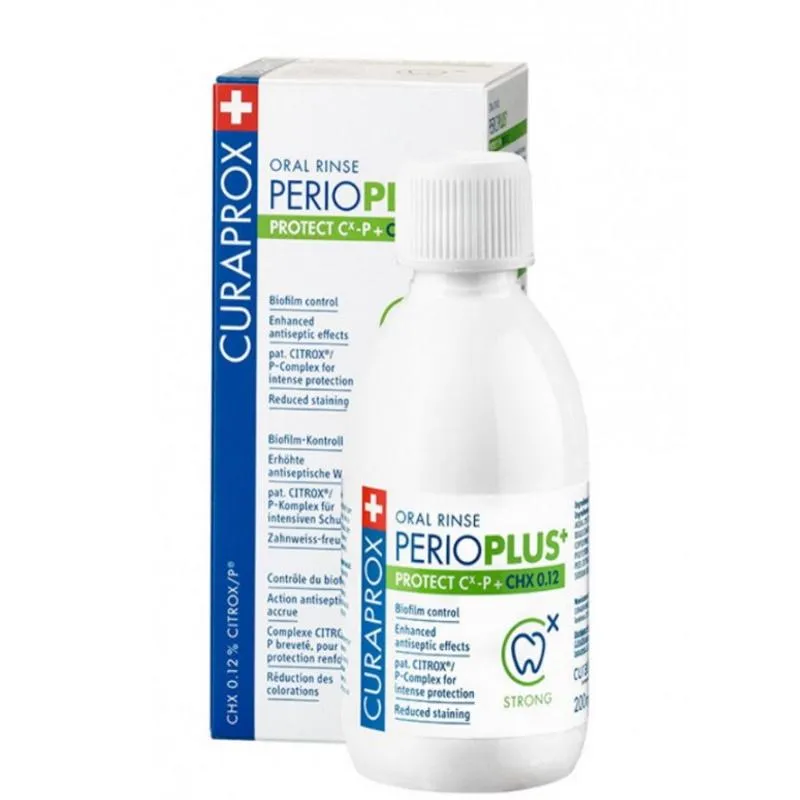 CURAPROX TEČNOST ZA ISPIRANJE USTA PERIOPLUS PROTECT CHX 0.12 200ml