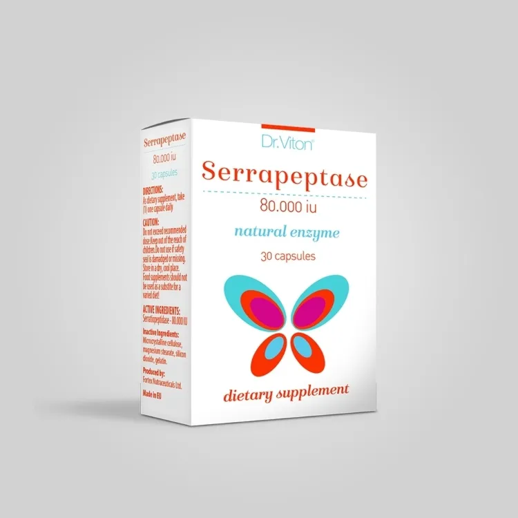 DR. VITON SERRAPEPTASE 80000IU 30kapsula