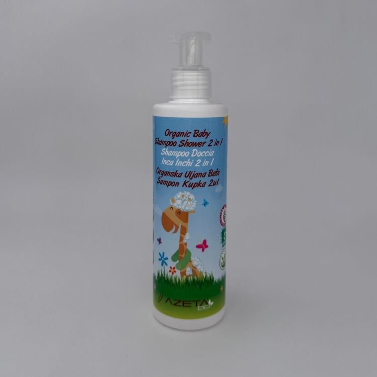 AZETA BIO ORGANSKA BABY ULJANA KUPKA/SAMPON 0+ 200ml