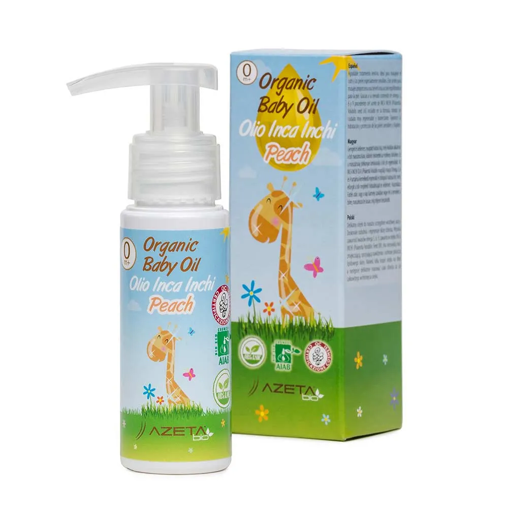 Azeta Bio bebi organsko ulje breskva 50ml