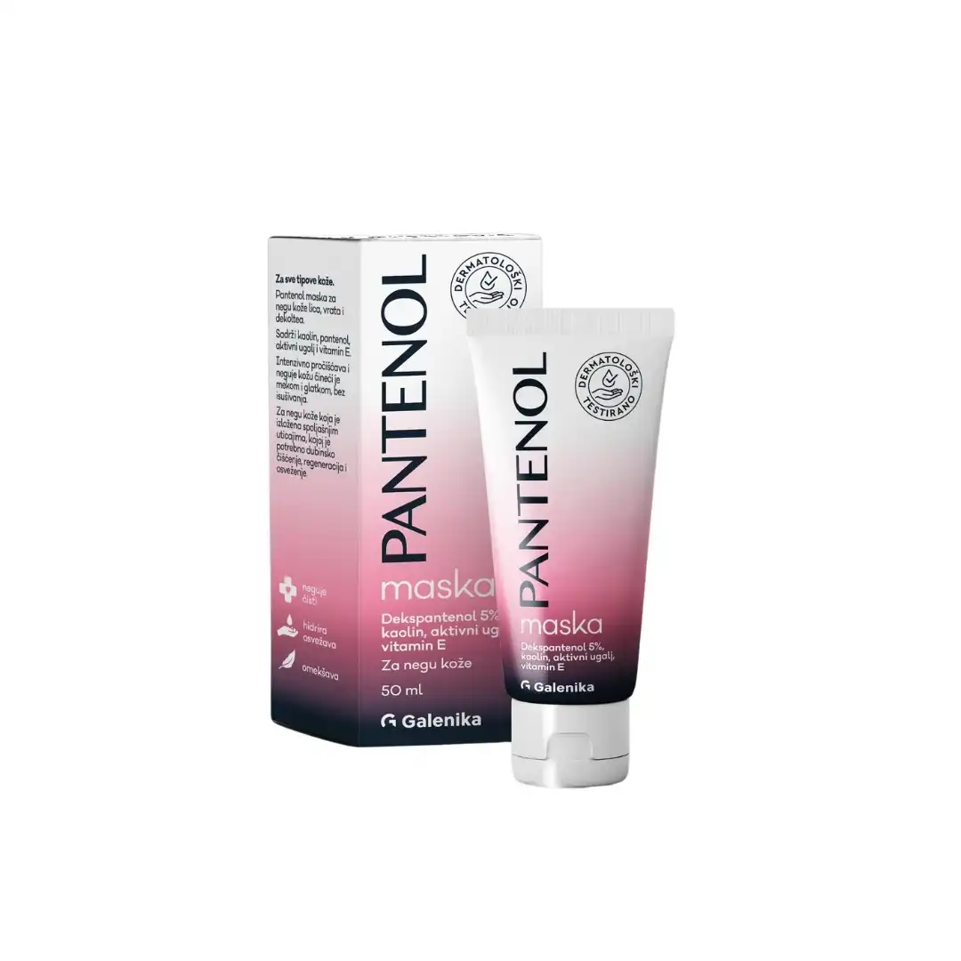 Pantenol maska za lice, 50ml