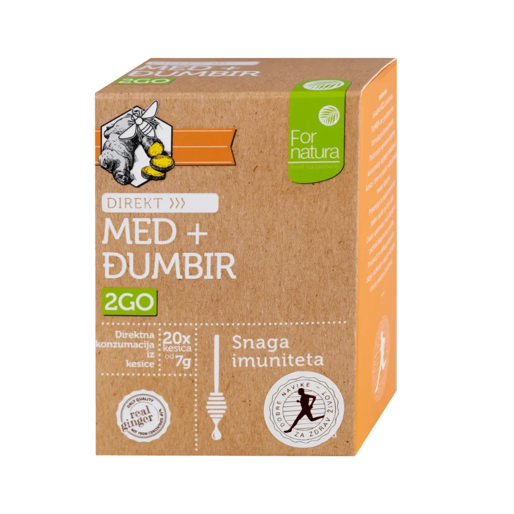 Fornatura med+djumbir direkt, 20x7g, 140 g