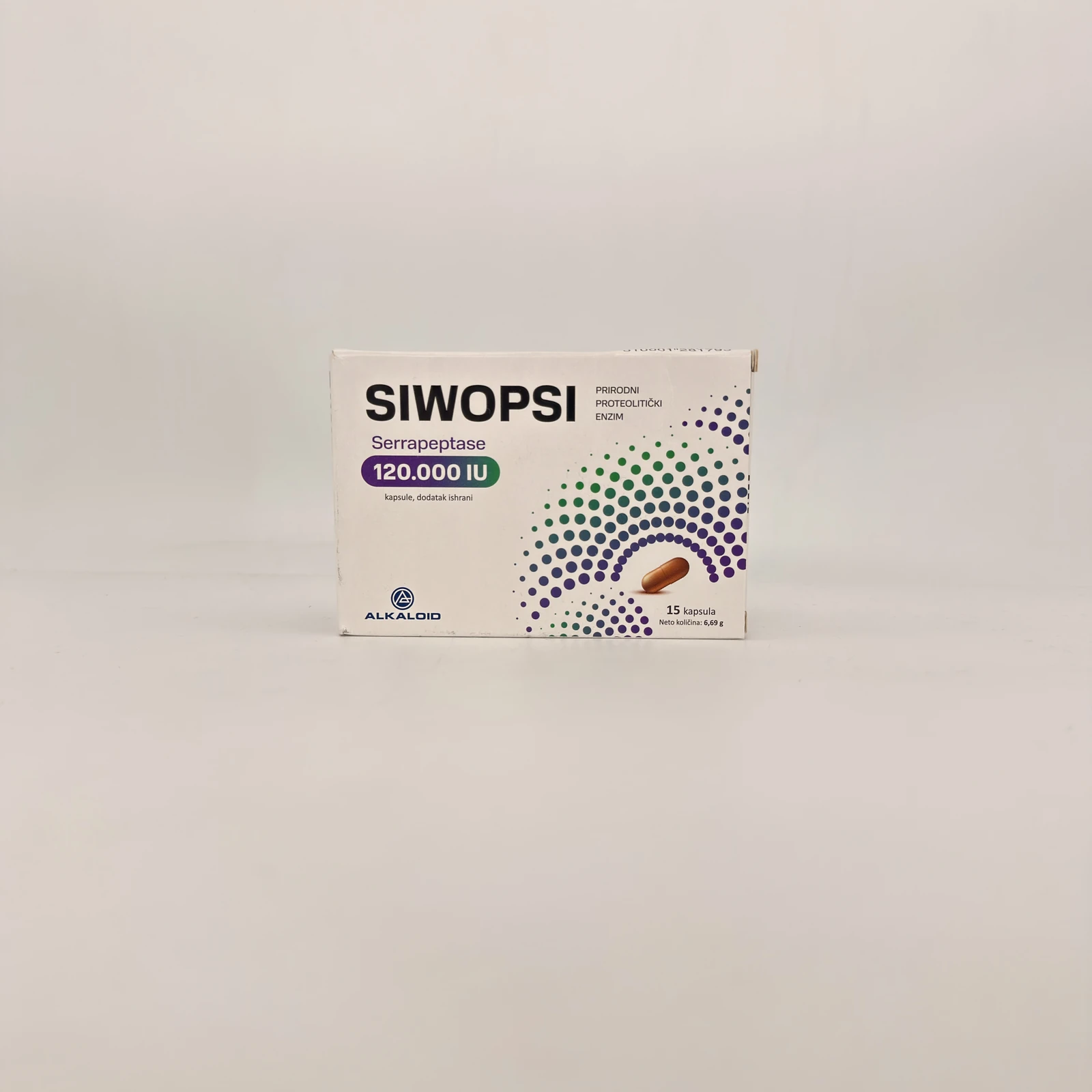 Siwopsi 120 000 IU 15 kapsula