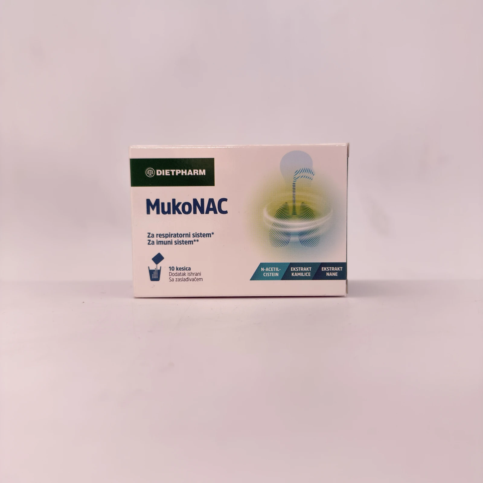 Dietpharm MucoNAC 10 kesica