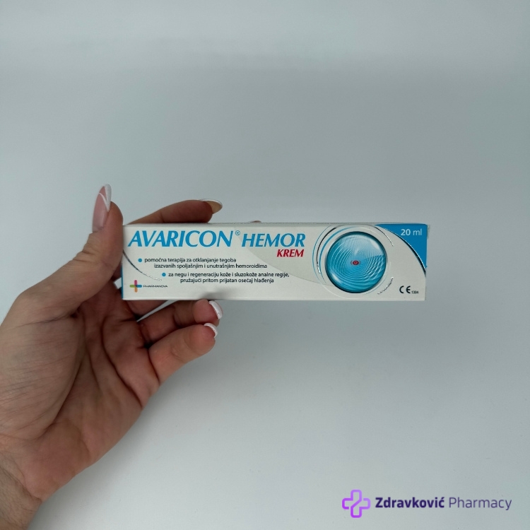 AVARICON HEMOR KREMA ZA HEMOROIDE 20ml