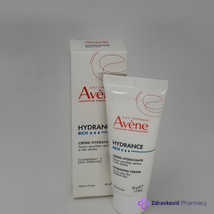 Avene Hydrance bogata hidratantna krema, 40ml