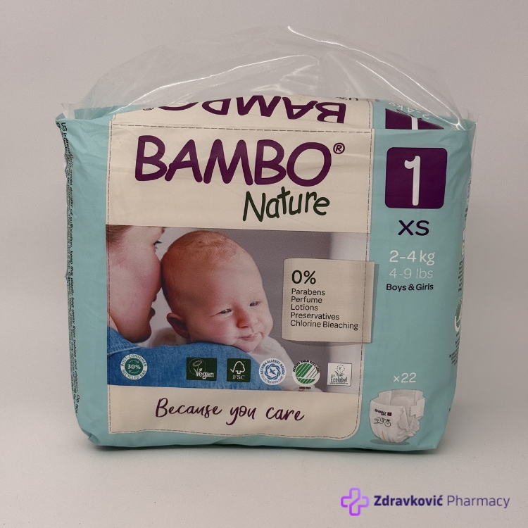 BAMBO NATURE ECO-FRIENDLY 1 -22komada