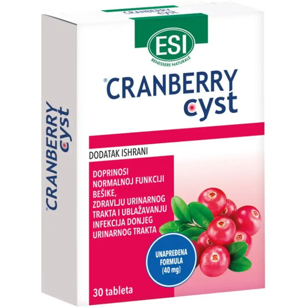 ESI Cranberry Cyst 30 tableta
