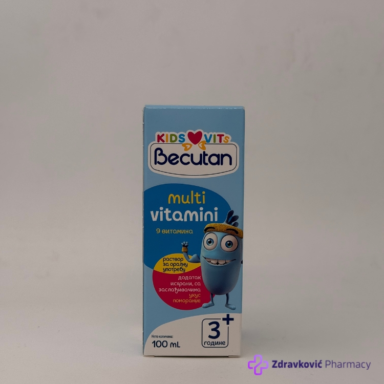 BECUTAN KIDS MULTI SIRUP 100ml