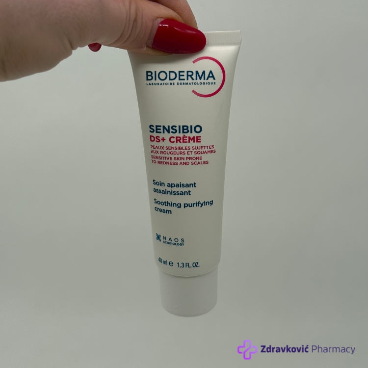 BIODERMA SENSIBIO DS+KREMA PROTIV CRVENILA I SKVAMA 40ml