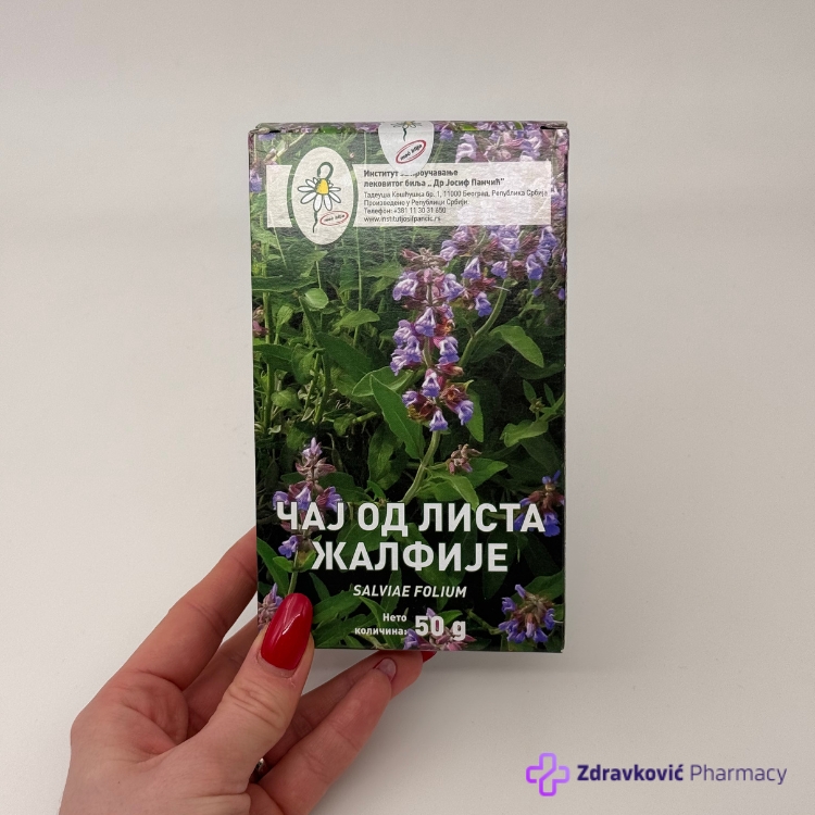 ČAJ OD LISTA ŽALFIJE 50g IJP