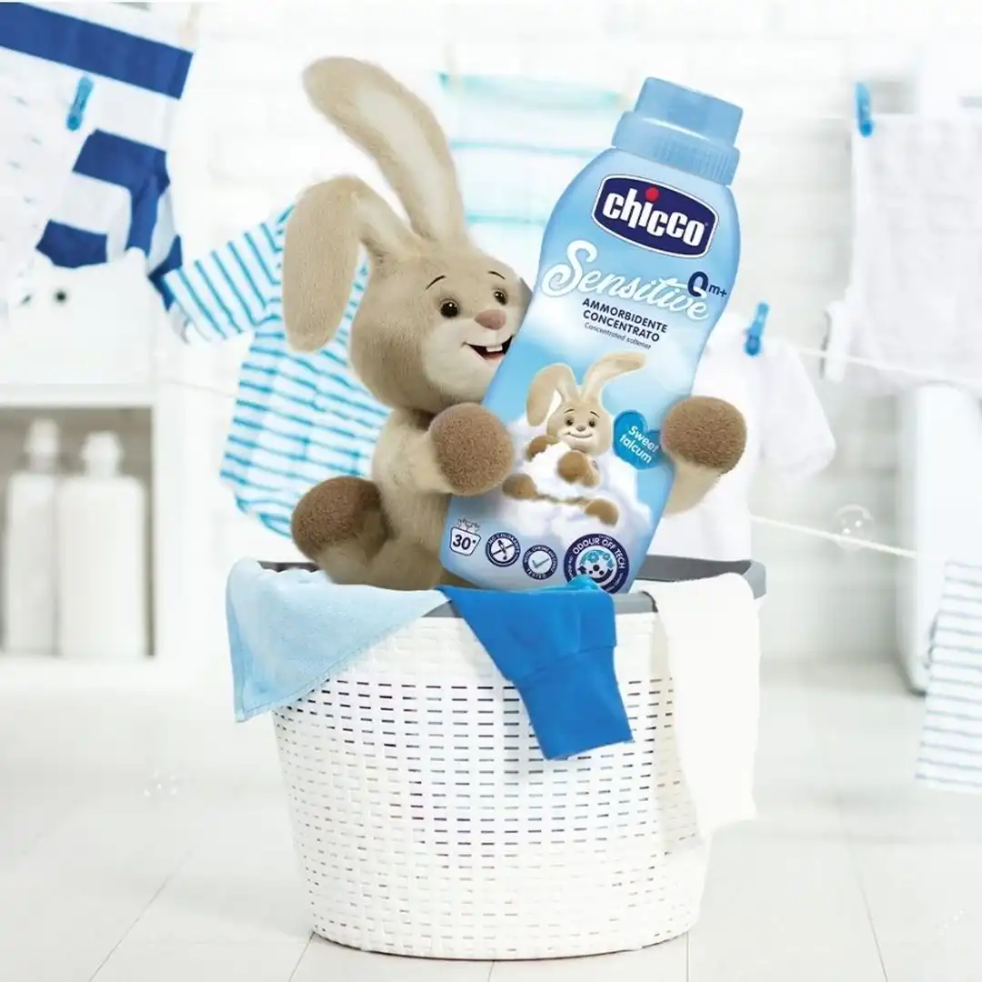 Chicco Sensitive Sweet talcum omekšivač za veš, 0+ meseci, 750 ml