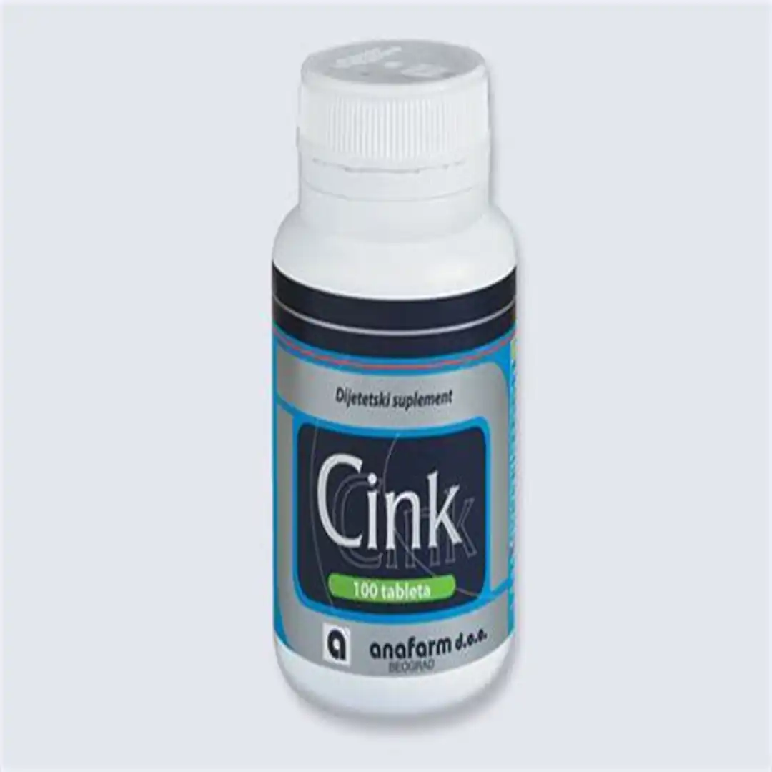 Cink 7mg 100 tableta, Anafarm