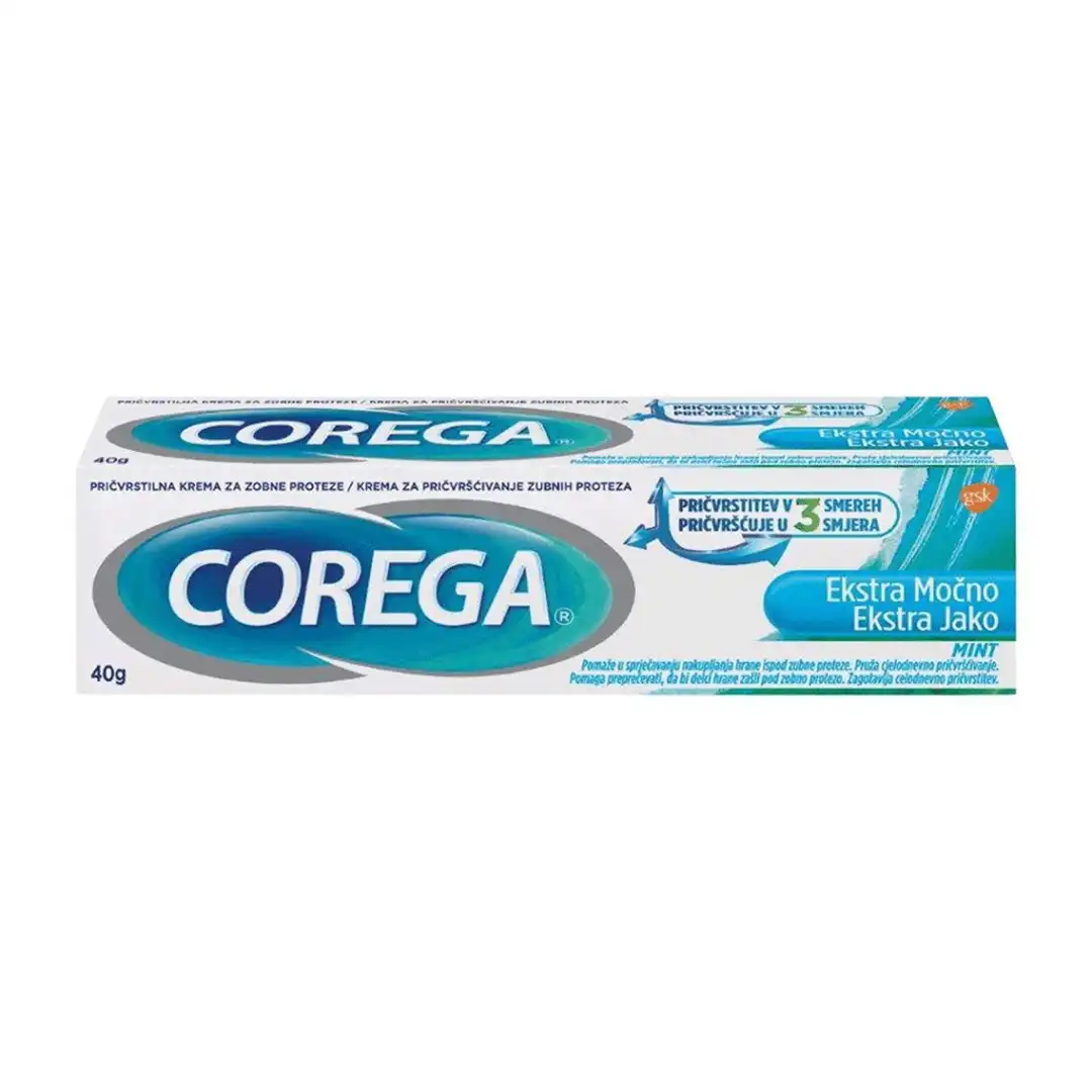 Corega Extra Strong Menta krema 40g