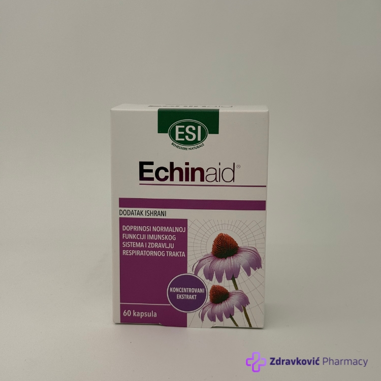 ESI Echinaid Echinacea 605mg, 60 kapsula