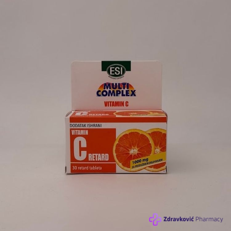 ESI VITAMIN C RETARD 1000mg 30 tableta