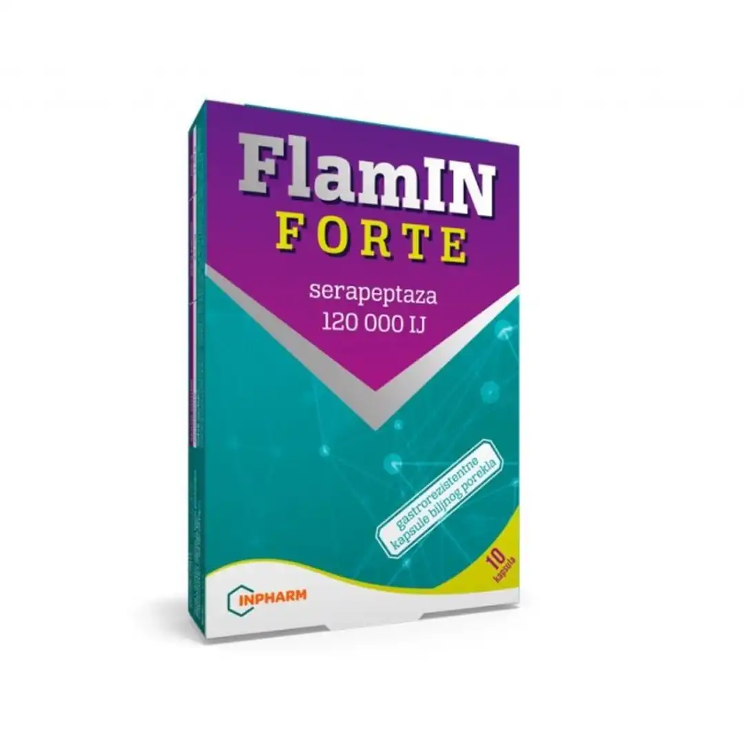 FlamIN Forte 120.000IU, 10 kapsula