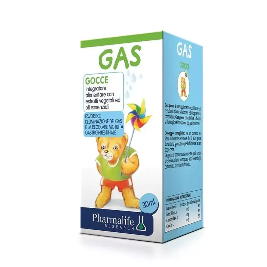 PHARMALIFE Gas BIMBI kapi, 30 ml