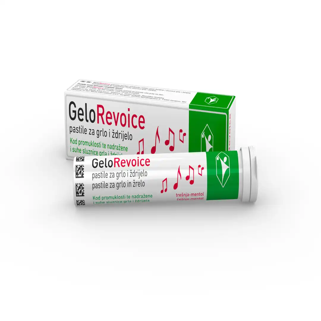 GeloRevoice, Trešnja-Mentol, 20 pastila