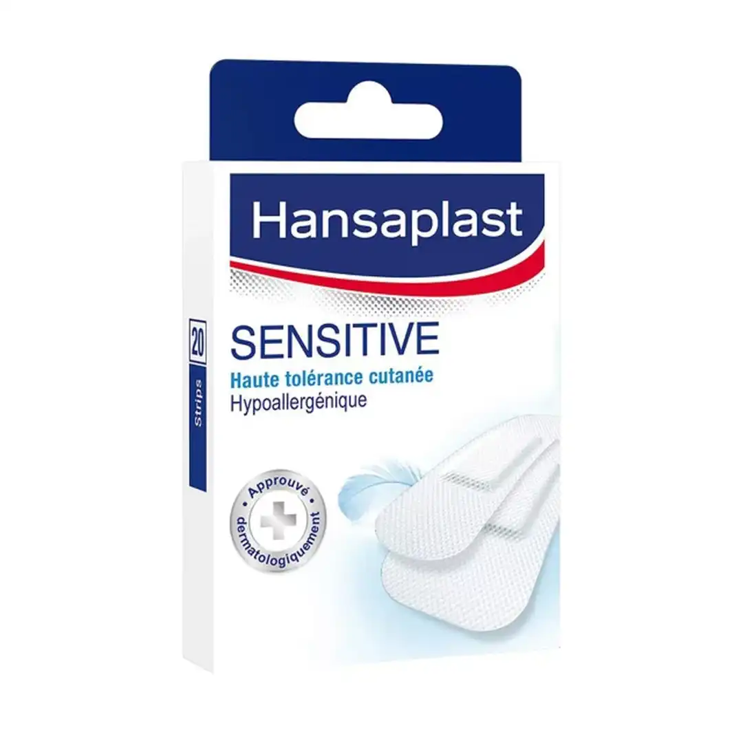 Hansaplast sensitive flasteri, 20komada
