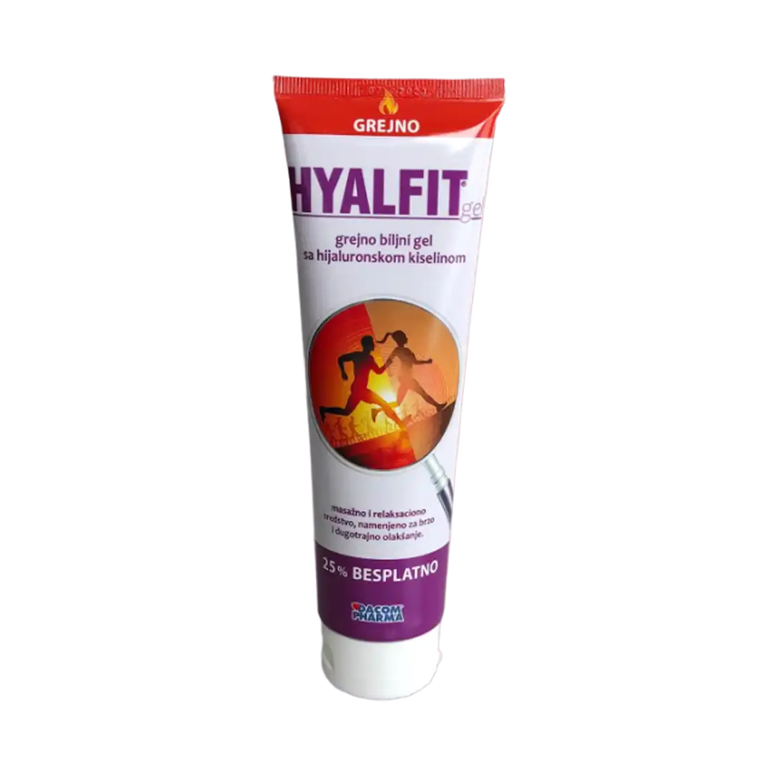 Hyalfit gel sa efektom zagrevanja, 120ml+25%