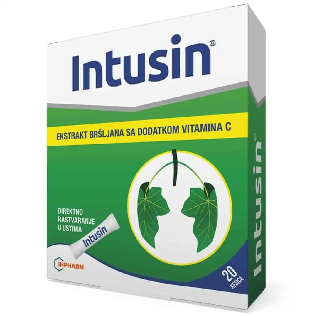 Intusin 20 kesica direkt primena