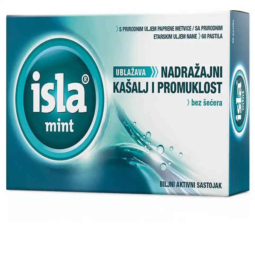 Isla Mint pastile bez šećera 60 kom