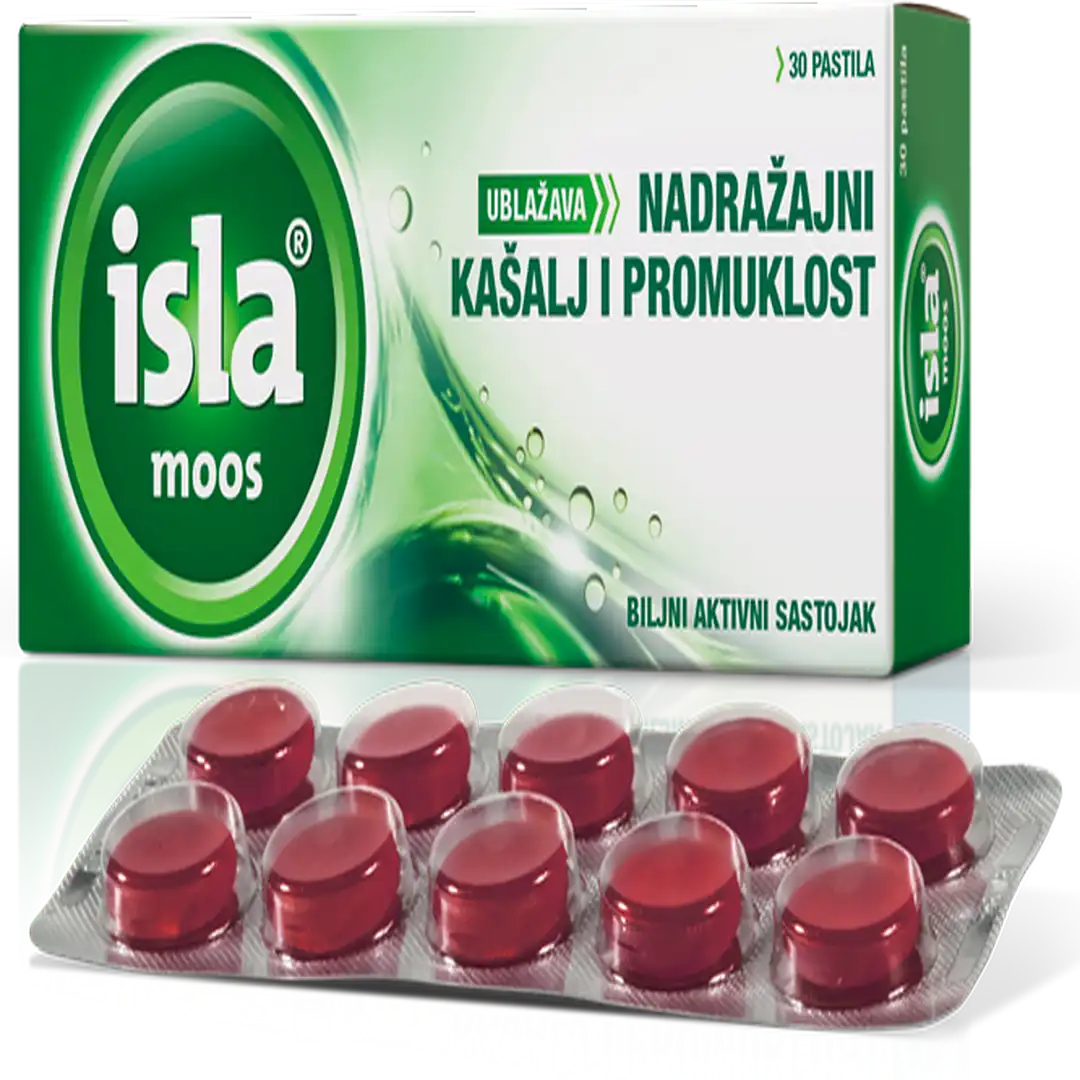 ISLA Moos, 30 pastila