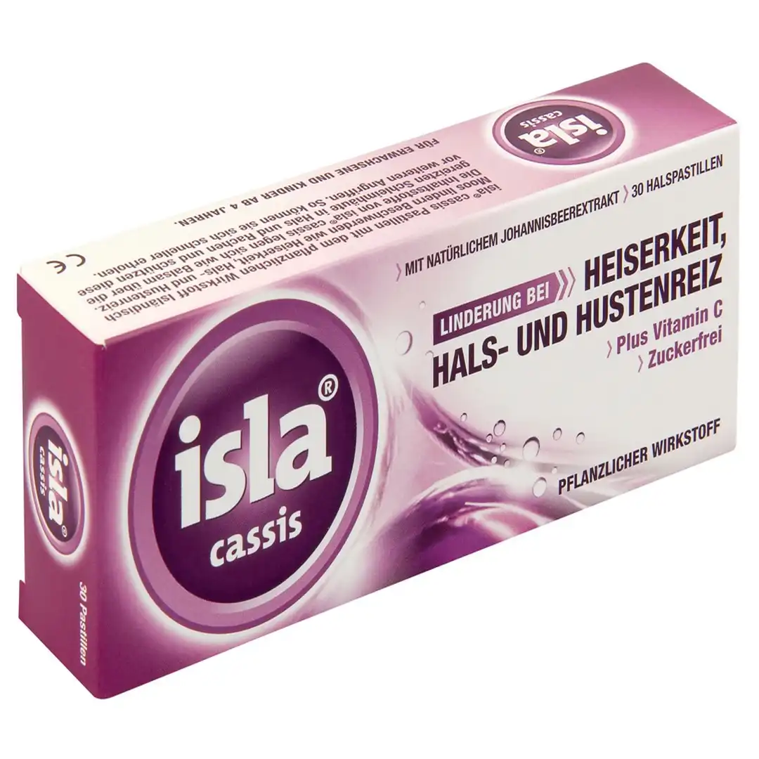 Isla cassis 30 pastila