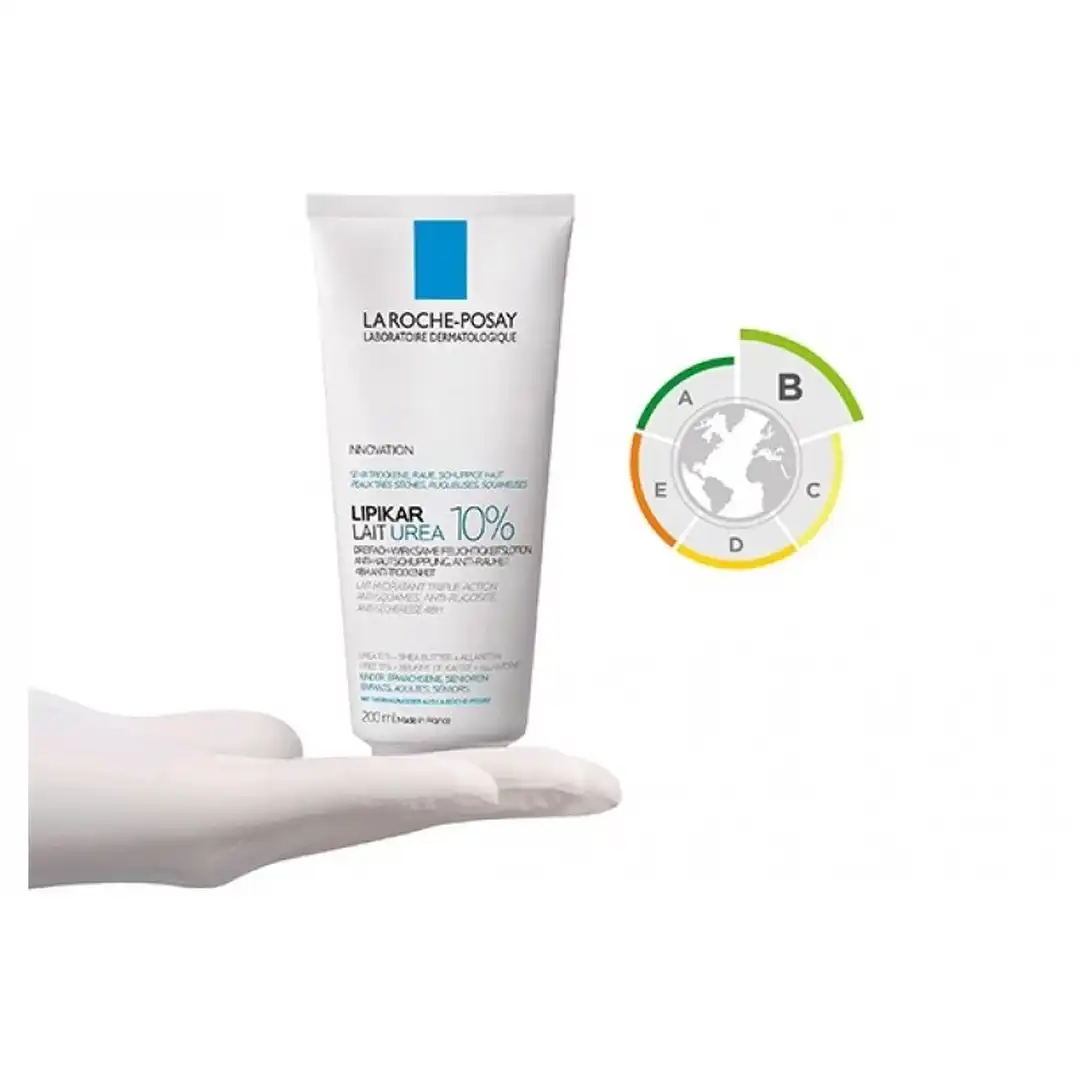 La Roche-Posay Lipikar Lait Urea 10% Hidratantni losion protiv perutanja i hrapavosti, 200 ml