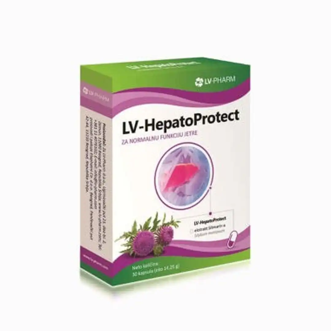 LV-Pharm HepatoProtect 30 kapsula