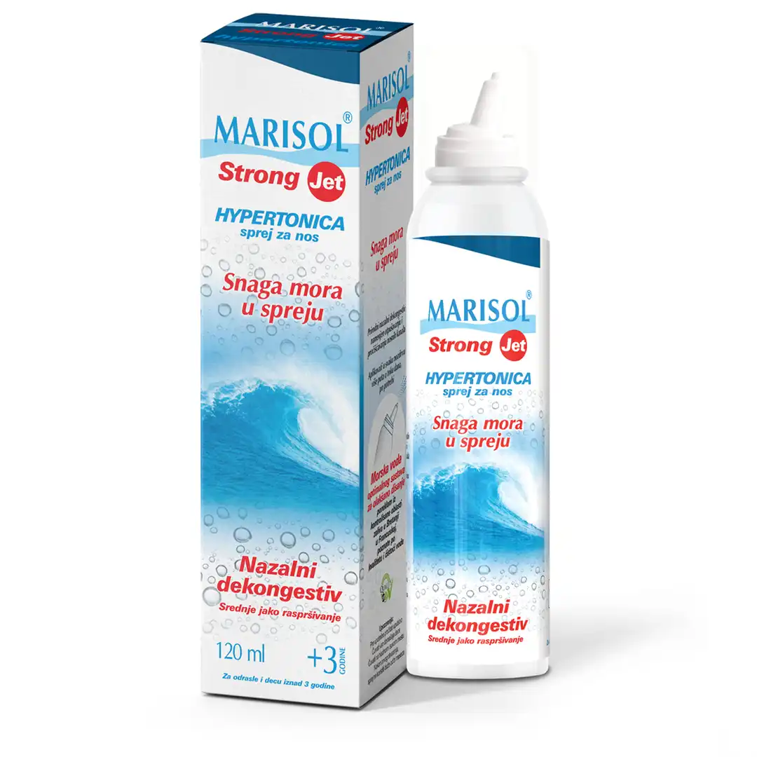 Marisol Strong Jet Hypertonica sprej za nos, 120ml