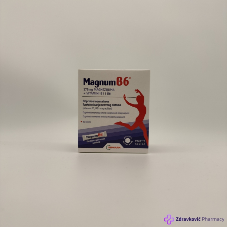 INPHARM Magnum B6 375mg 20 kesica