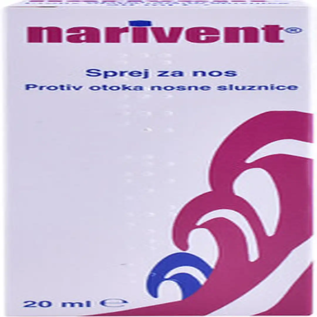 Narivent Sprej za nos, 20 ml