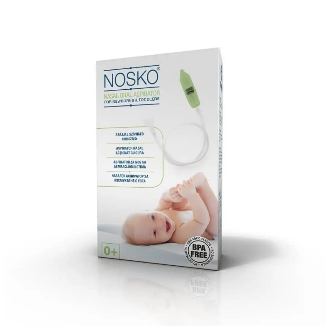 Nosko Baby Plastični aspirator za nos -aspiracija ustima