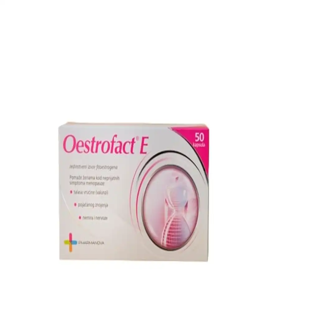 PHARMANOVA Oestrofact E 50 kapsula