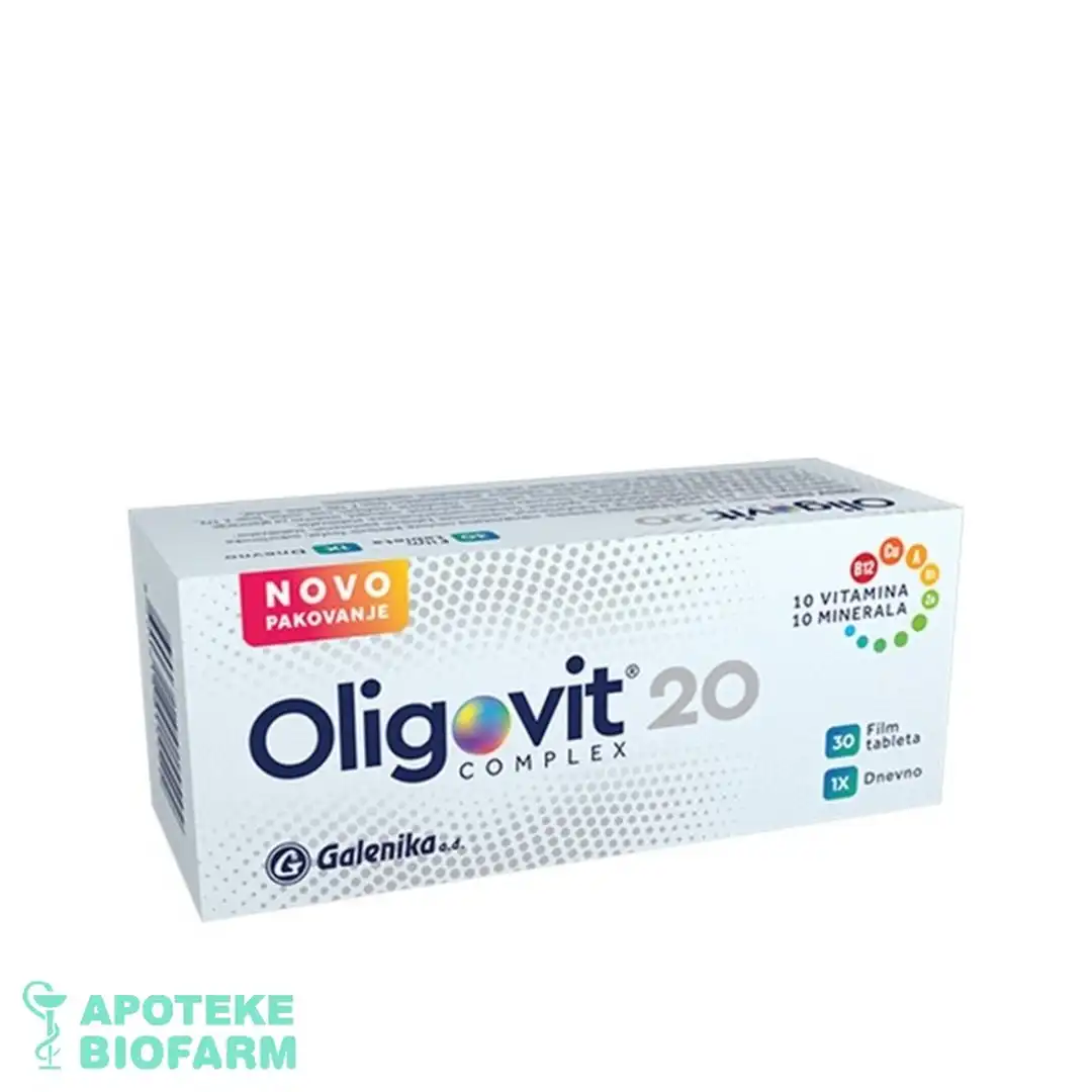Oligovit, 30 Film Tableta