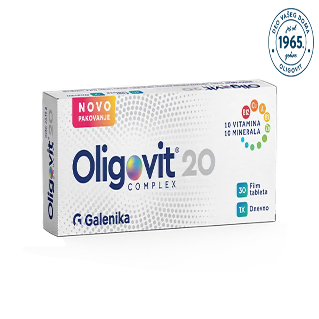 Oligovit Tocopherol, 30 film tableta