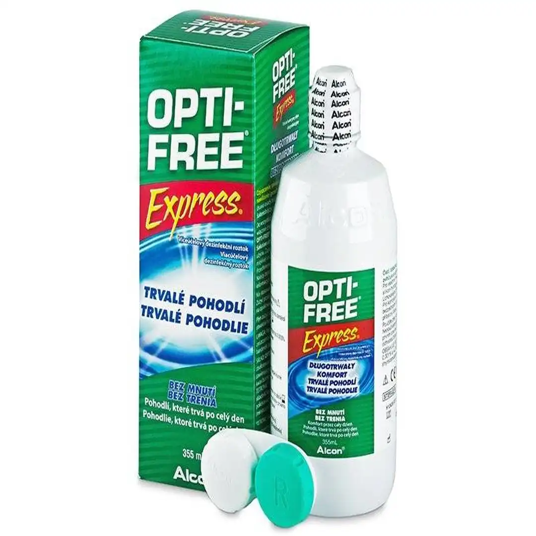 Opti-free Express Rastvor za sočiva, 355 ml